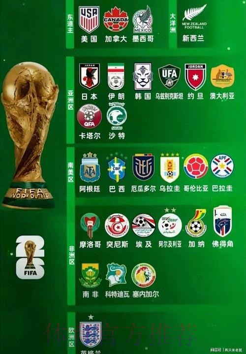 2026年世界杯参赛球队全面解析